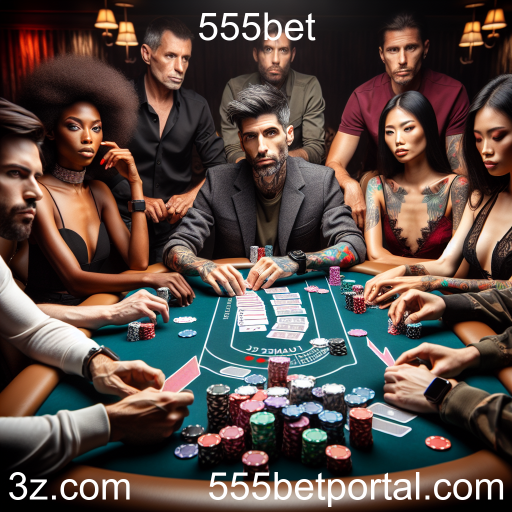 Descubra o Mundo do Poker no 555bet